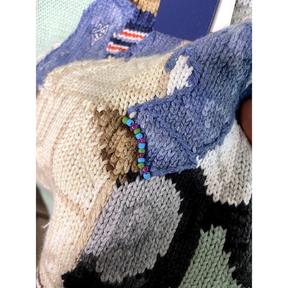 Polo Ralph Lauren Bear Sweater size L large - Picture 6 of 7